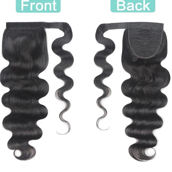 20in Body Wave Human Hair Ponytail - Picture 2 of 4